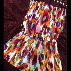 Small patterned romper